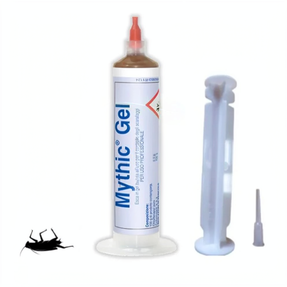 Mythic Gel – Gel anti-cafards et blattes | Appât insecticide professionnel haute efficacité